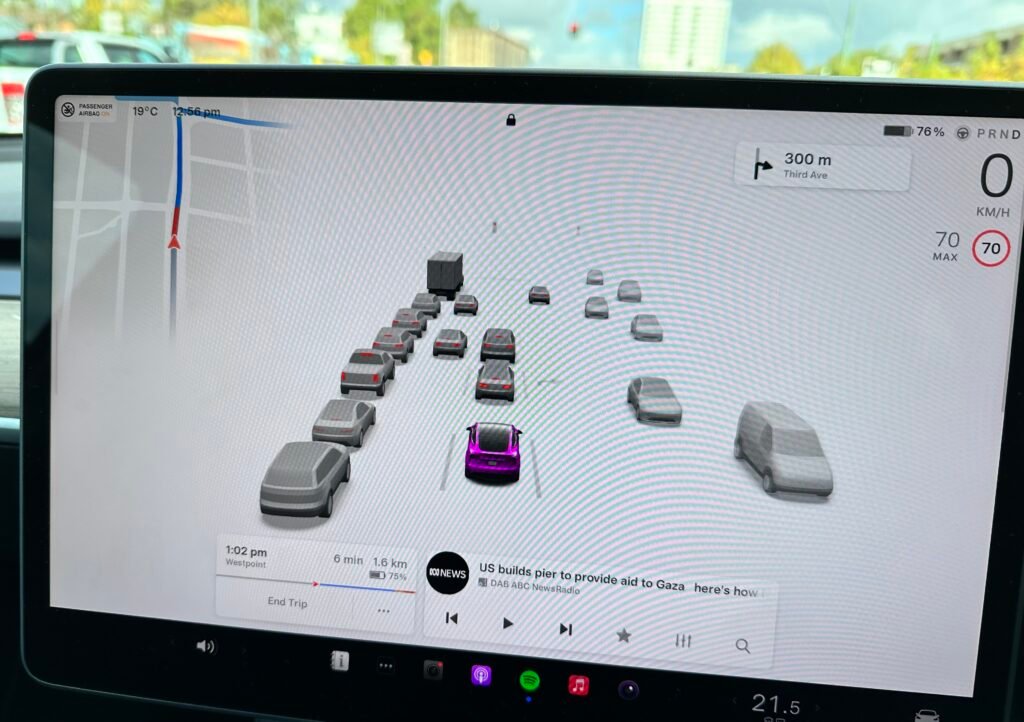 Tesla 2024.14 Software Update in Australia 