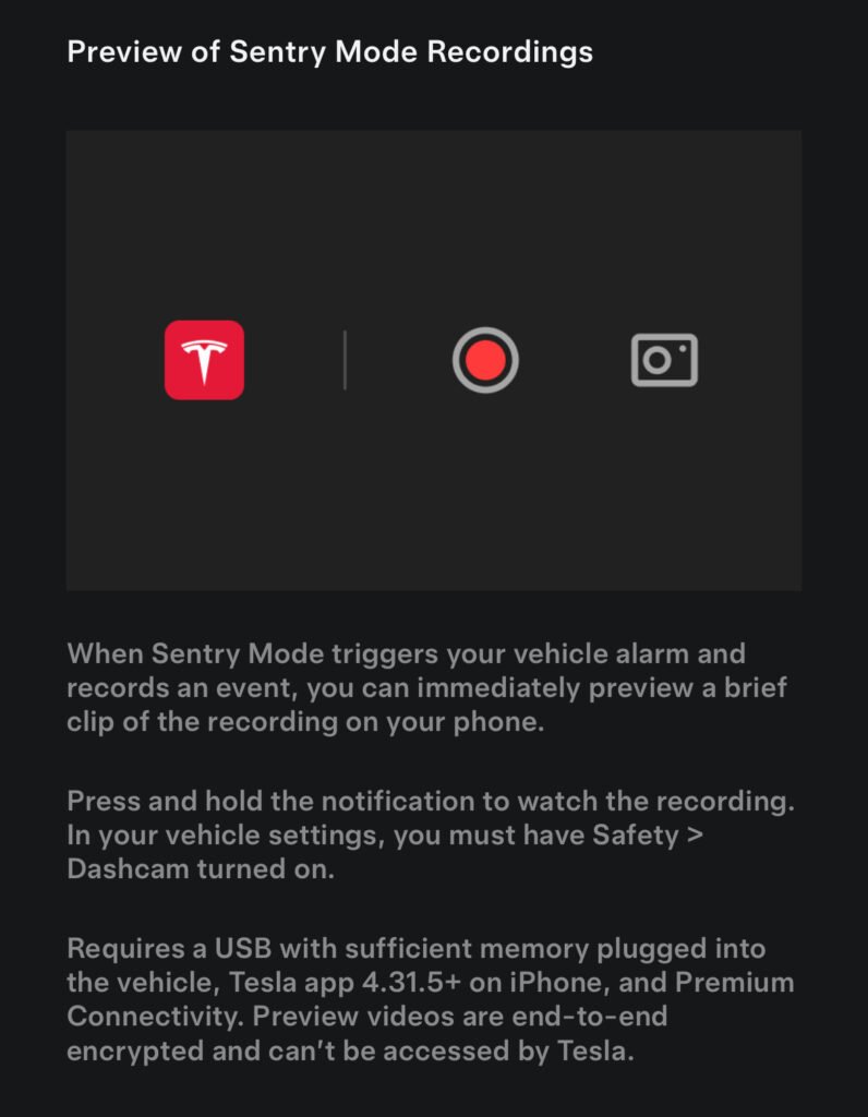 Tesla software update 2024.14 in Australian Model Y. Preview Sentry Model Visualisation