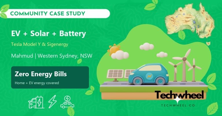 Zero Bills and a $200 Credit: How Mahmud Electrified His House and Tesla Model Y in Sydney