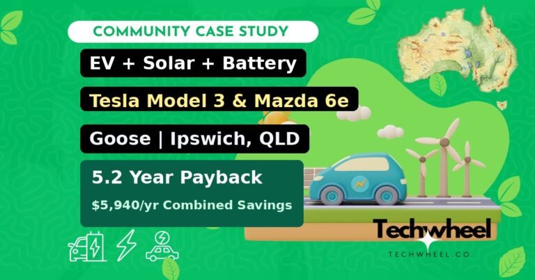 Zero Power Bills & Dual EVs: Powering a Tesla, Mazda 6e & QLD Home on Solar & Storage in Australia